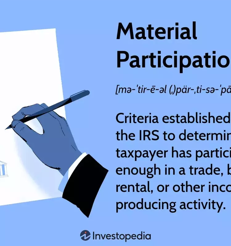 Understanding Material Participation Tests for Tax Purposes