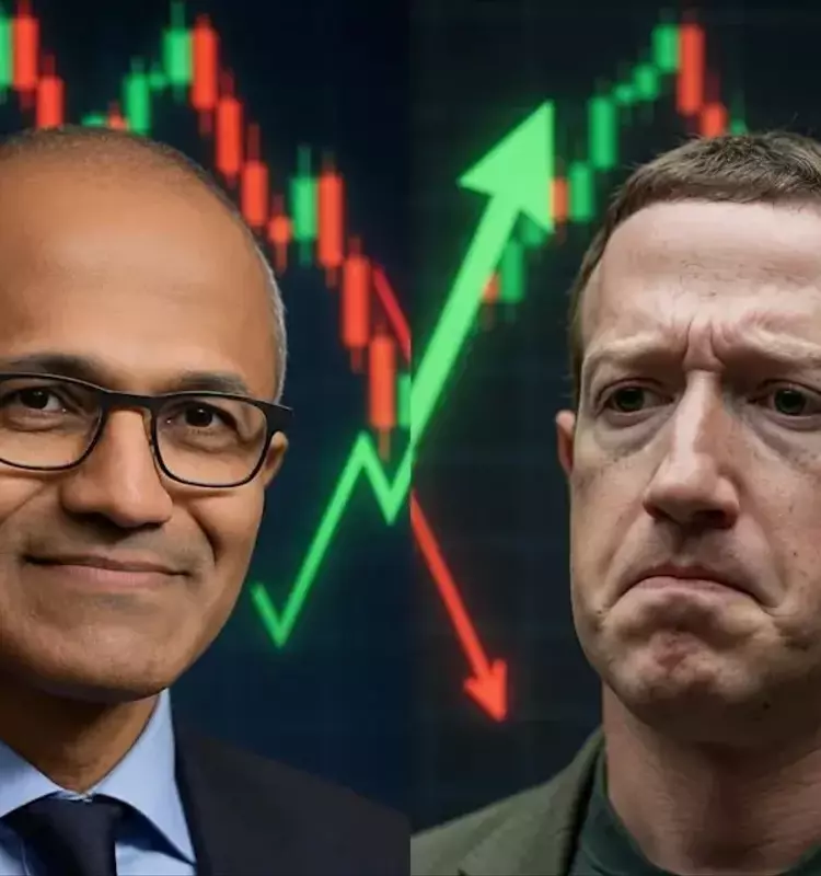 AI Investments: Meta's Vision vs. Microsoft's Tangible Results