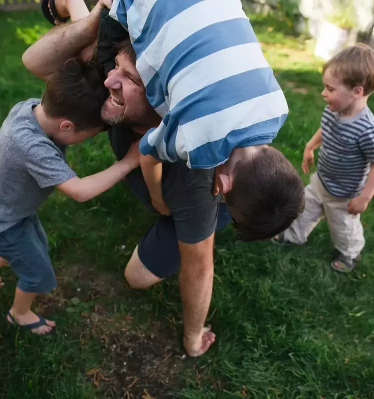 The Importance of Rough-and-Tumble Play in Childhood Development